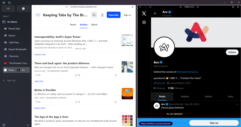 Apple&rsquo;a &Ouml;zel Arc Browser Nihayet Windows&rsquo;a Geliyor