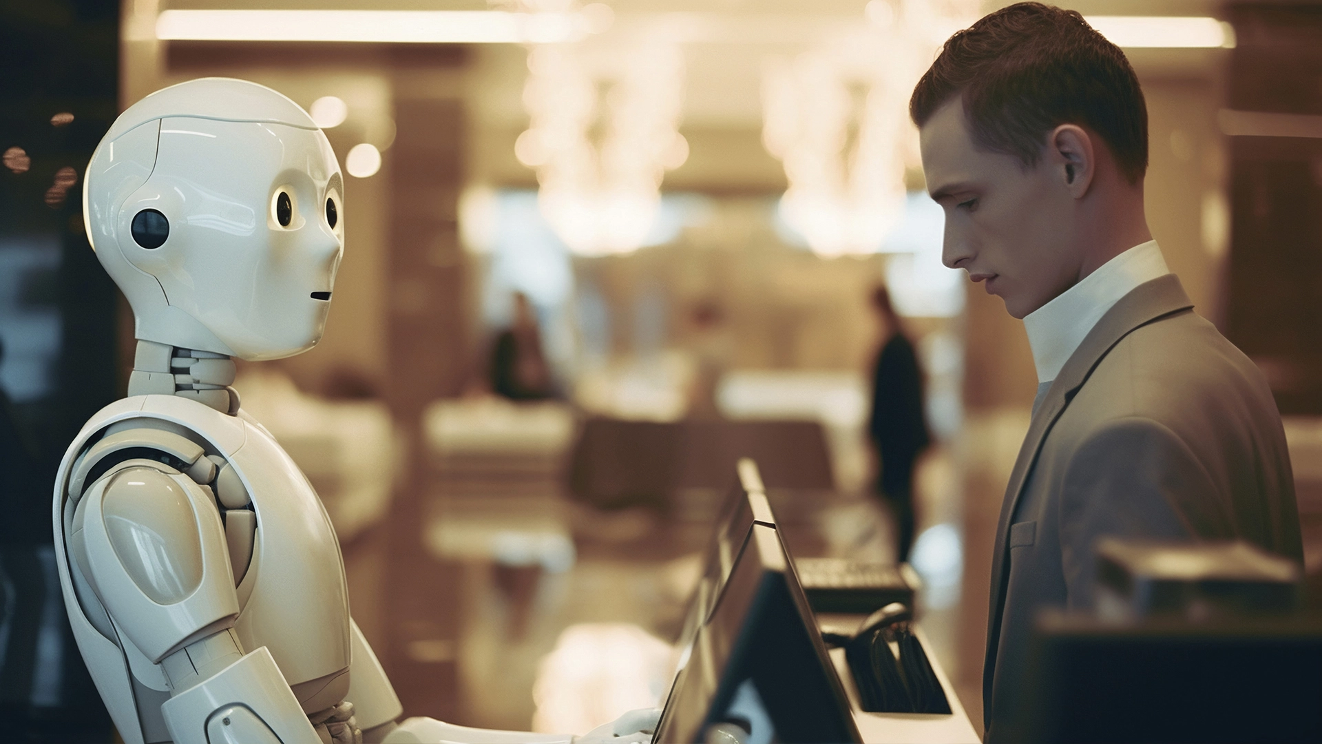 İnsana Benzeyen Robotlar, T&uuml;keticilerin Ger&ccedil;ek &Ccedil;alışanlara Nasıl Davrandığını Olumsuz Etkiliyor